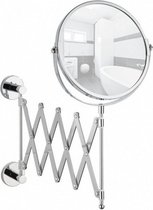 badkamerspiegel Power-Loc Elegance 17 cm RVS zilver