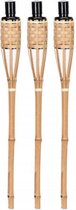 tuinfakkel 6,1 x 62,6 cm bamboe naturel 3 stuks