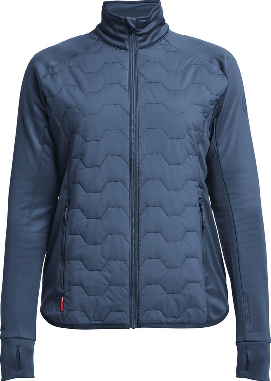 Tenson Txlite Hybrid Zip W -  - Dames - Donker Blauw - Maat L