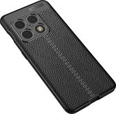 Mobigear Hoesje geschikt voor OnePlus 10 Pro Telefoonhoesje Flexibel TPU | Mobigear Luxury Backcover | 10 Pro Case | Back Cover - Zwart