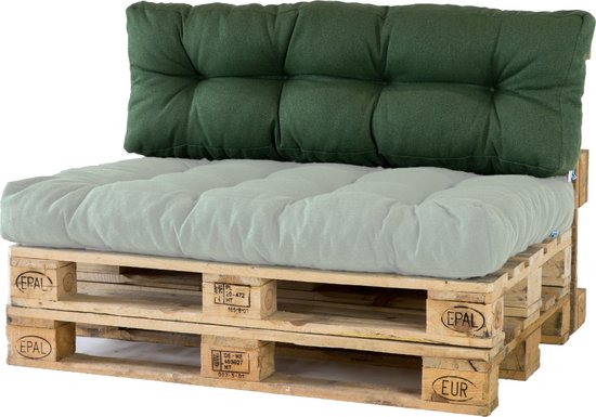 2L Home & Garden Rugkussen Metro Olijf - 120 x 40cm