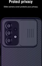 Nillkin CamShield Hoesje voor de Samsung Galaxy A33 - Back Cover met Camera Slider Zwart