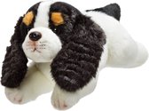Pluche knuffel dieren King Charles Spaniel hond 30 cm - Speelgoed knuffelbeesten - Honden soorten