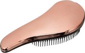 Brosse à cheveux anti-emmêlement or rose 18,5 cm en plastique - Articles de Soins personnels