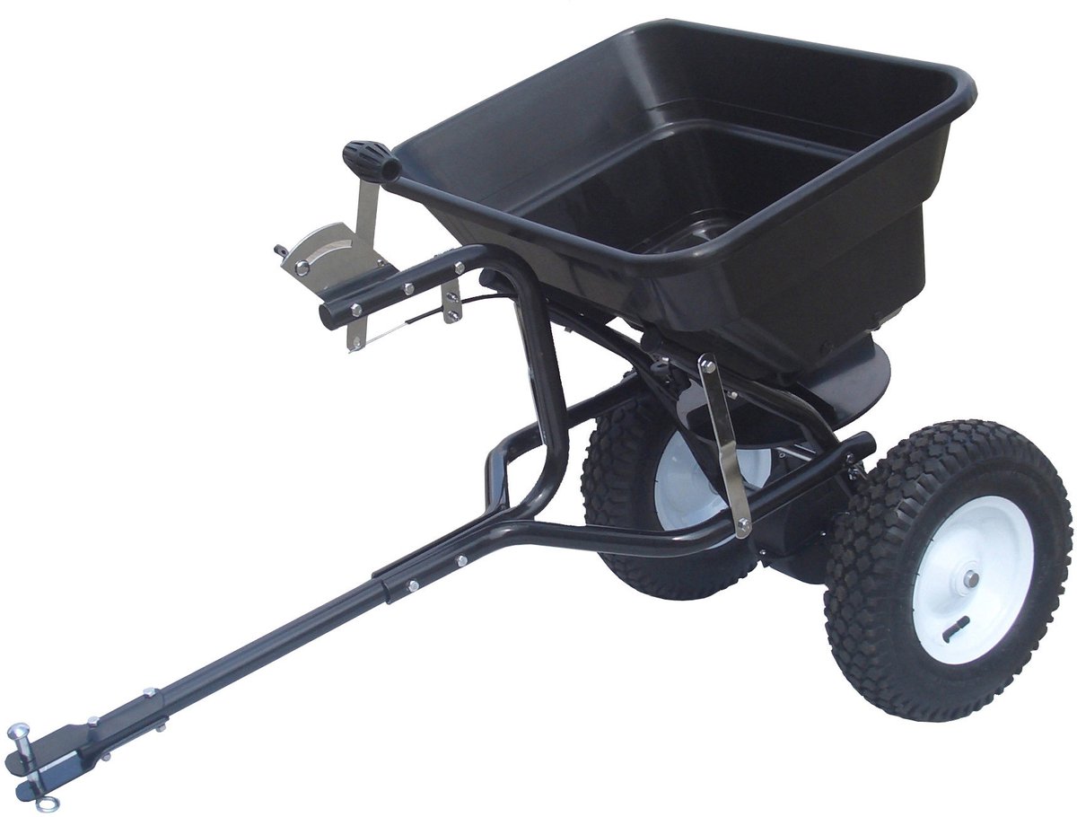 Bol.com Turfmaster Strooier getrokken model - Max. inhoud 36 kg - Strooibreedte 2,5 - 3,5 m aanbieding