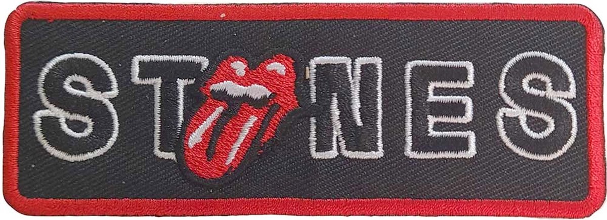 The Rolling Stones Patch Border No Filter Licks Multicolours