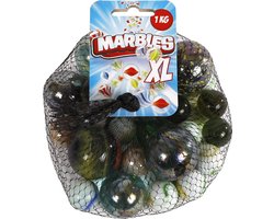 Toys Amsterdam Knikkers Marbles Xl Junior Glas 1000 Gram