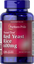 Puritan's Pride Red Yeast Rice 600 mg 120 Capsules 6210