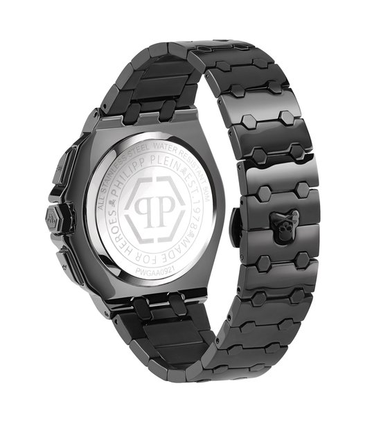 Philipp Plein Plein Extreme PWGAA0921 Horloge - Staal - Zwart - Ø 44 mm