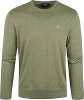 Hackett - Pullover Groen - Maat XL - Slim-fit