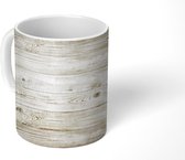 Mok - Koffiemok - Planken - Hout - Natuur - Design - Mokken - 350 ML - Beker - Koffiemokken - Theemok