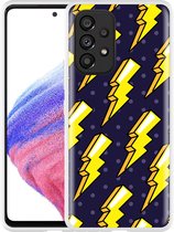Hoesje Geschikt voor Samsung Galaxy A53 Pop Art Lightning
