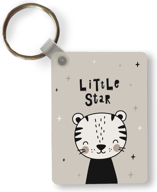 Vilten Sleutelhanger met naam | Sleutelhangers | Baby & Kids Kado