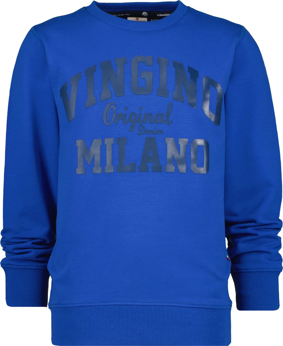 Basic Logo Sweat Crew Royal blue Maat 92