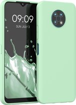 kwmobile telefoonhoesje voor Nokia G50 - Hoesje voor smartphone - Back cover in mat mintgroen