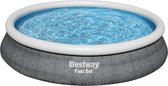 Bestway - Fast Set - Opblaasbaar zwembad inclusief filterpomp - 457x84 cm - Rond