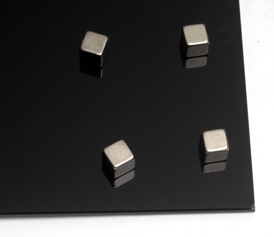 NAGA Supersterke magneten Chrome 1 x 1 x 1 cm
