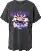 Zwart T-shirt met opdruk Alessah Sunshine - mbyM - Maat S