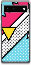 Case Company® - Google Pixel 6 hoesje - Pop Art #3 - Soft Cover Telefoonhoesje - Bescherming aan alle Kanten en Schermrand