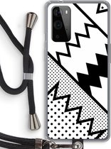 Case Company® - OnePlus 9 Pro hoesje met Koord - Pop Art #5 - Telefoonhoesje met Zwart Koord - Bescherming aan alle Kanten en Over de Schermrand