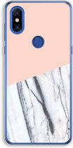 Case Company® - Xiaomi Mi Mix 3 hoesje - A touch of peach - Soft Cover Telefoonhoesje - Bescherming aan alle Kanten en Schermrand