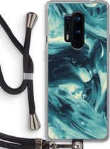 Case Company® - OnePlus 8 Pro hoesje met Koord - Dreaming About Whales - Telefoonhoesje met Zwart Koord - Bescherming aan alle Kanten en Over de Schermrand
