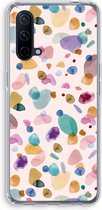 Case Company® - OnePlus Nord CE 5G hoesje - Terrazzo Memphis - Soft Cover Telefoonhoesje - Bescherming aan alle Kanten en Schermrand