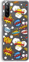 Case Company® - Sony Xperia 10 III hoesje - Pow Smack - Soft Cover Telefoonhoesje - Bescherming aan alle Kanten en Schermrand