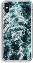 Case Company® - iPhone X hoesje - Zee golf - Soft Cover Telefoonhoesje - Bescherming aan alle Kanten en Schermrand