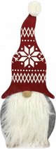 kerstman Fletcher L 95 x 35 cm textiel rood/wit