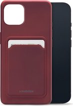 Apple iPhone 13 Mini Hoesje - Mobilize - Rubber Gelly Serie - TPU Backcover - Bordeaux Rood - Hoesje Geschikt Voor Apple iPhone 13 Mini