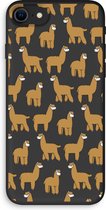 Case Company® - iPhone 8 hoesje - Alpacas - Biologisch Afbreekbaar Telefoonhoesje - Bescherming alle Kanten en Schermrand