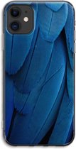 Case Company® - iPhone 11 hoesje - Pauw - Soft Cover Telefoonhoesje - Bescherming aan alle Kanten en Schermrand