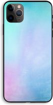 Case Company® - iPhone 11 Pro Max hoesje - Mist pastel - Biologisch Afbreekbaar Telefoonhoesje - Bescherming alle Kanten en Schermrand