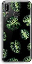 Case Company® - Huawei P20 Lite hoesje - Tropische bladeren - Soft Cover Telefoonhoesje - Bescherming aan alle Kanten en Schermrand