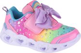 Skechers Heart Lights-All About Bows 302655N-PKMT, voor meisje, Roze, Sneakers,Sportschoenen, maat: 22