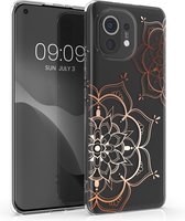 kwmobile telefoonhoesje voor Xiaomi Mi 11 - Hoesje voor smartphone - Bloementweeling design