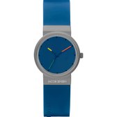 Jacob Jensen Damen-Uhren Analog Quarz One Size Blau 32020798