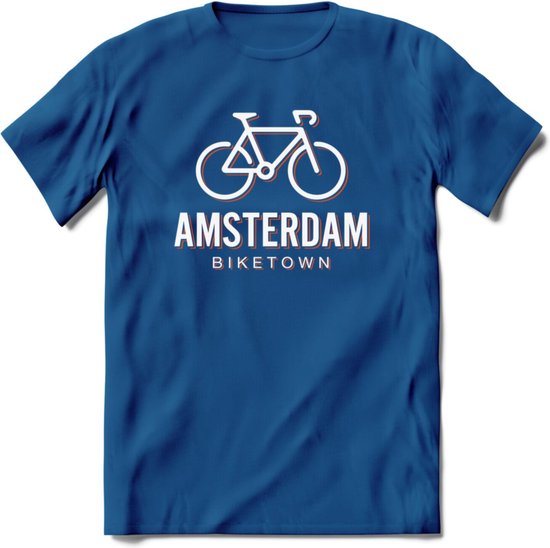 Amsterdam Bike Town T-Shirt | Souvenirs Holland Kleding | Dames / Heren /  Unisex... | bol