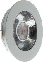 EcoDim - LED Spot Keukenverlichting - ED-10044 - 3W - Warm Wit 2700K - Dimbaar - Waterdicht IP54 - Onderbouwspot - Meubelspot - Inbouwspot - Rond - Mat Wit