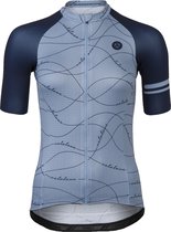 AGU Velo Wave Fietsshirt Essential Dames - Blauw - S