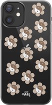 YinYang Flowers Nude - iPhone Transparant Case