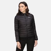 De Regatta Hillpack Packaway baffle jas - outdoorjas - dames - lichtgewicht - waterafstotend - Zwart