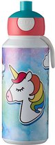 Mepal Campus drinkfles pop-up 400 ml - Unicorn