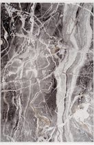 Magic Floor - Tapijt Yasmin - Vloerkleed - 1514A - Zwart - Acryl - (150x80cm)