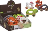 Joueco - Rollende dieren 4 assorti