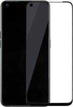 OnePlus Nord CE2 screenprotector - Full Cover - Gehard glas - Zwart