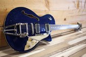 Duesenberg Starplayer TV Blue Sparkle - Elektrische gitaar - blauw