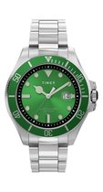 Timex  - Heren - Horloge - 42 mm - Zilverkleurig