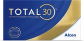 +6.00 - TOTAL30® - 3 pack - Maandlenzen - BC 8.40 - Contactlenzen